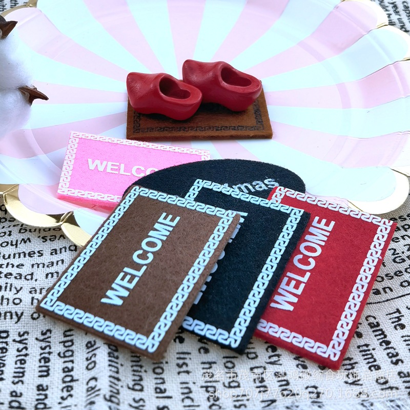 6pcs 1:12 Dollhouse Miniature  - Home And Textiles ulasan dan harga