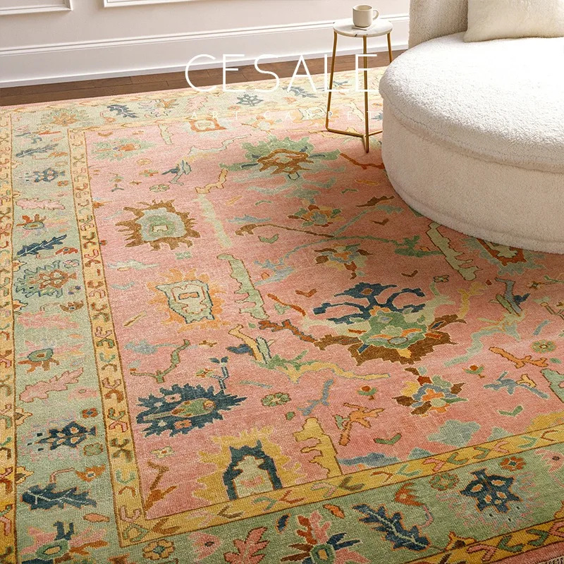 Vintage Boho Living Room Carpe - Home Textiles France ulasan dan harga