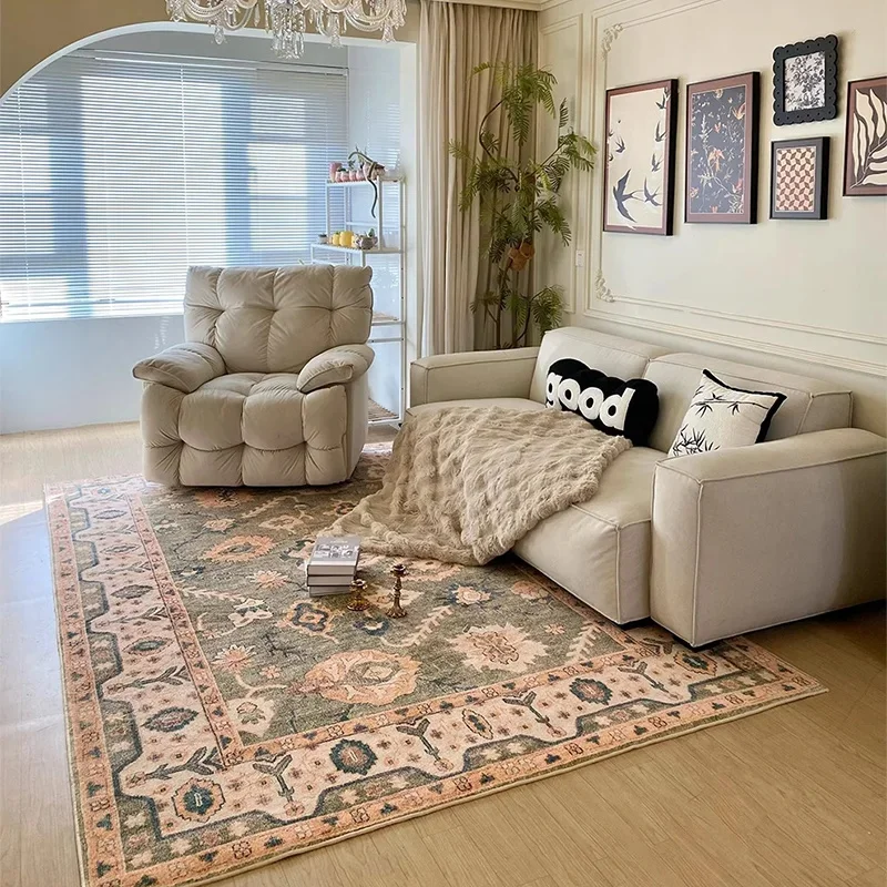 Vintage Boho Living Room Carpe - Home Textiles France ulasan dan harga