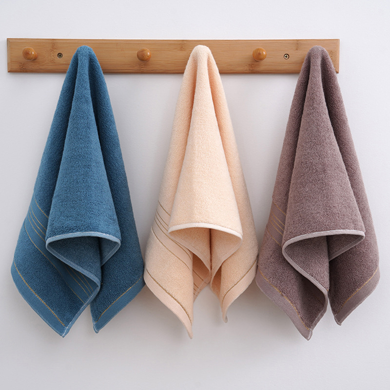Thickened Absorbent Towel Pure - Home Textiles Face Towel ulasan dan harga