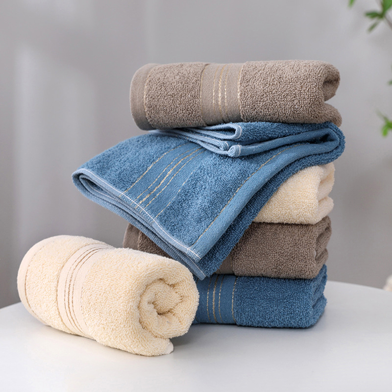 Thickened Absorbent Towel Pure - Home Textiles Face Towel ulasan dan harga