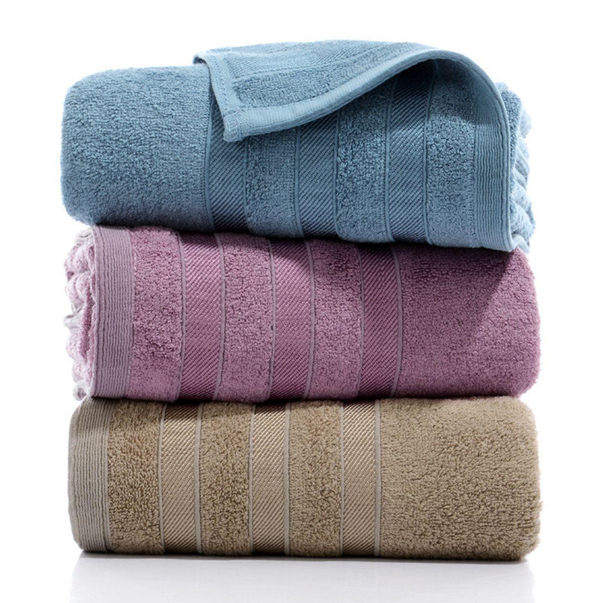 1 Pcs Luxury Bamboo Cotton Tow - Home Textiles Face Towel ulasan dan harga