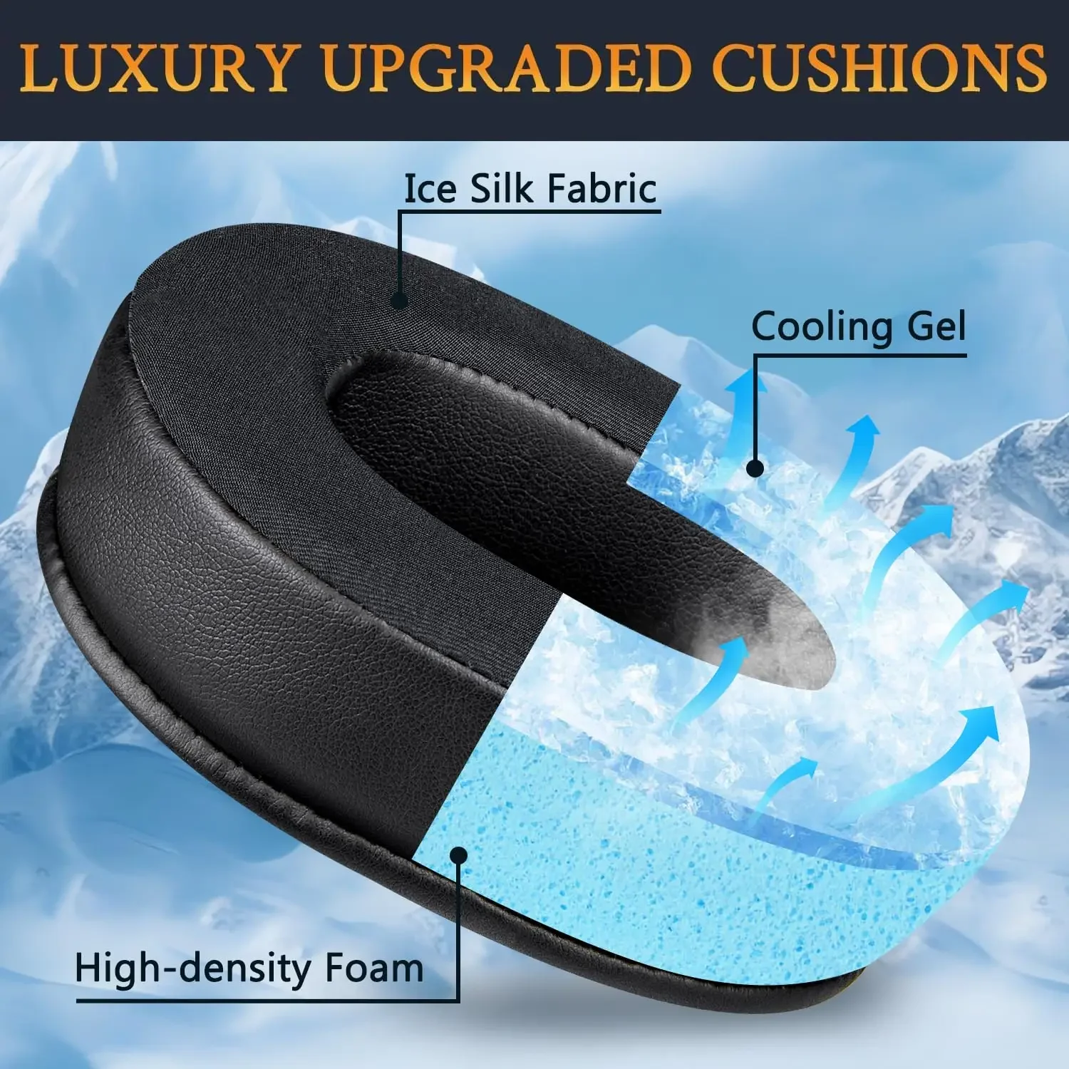 Ear Pads for BlackShark V2 Pro - Cooling Pillow Gel ulasan dan harga