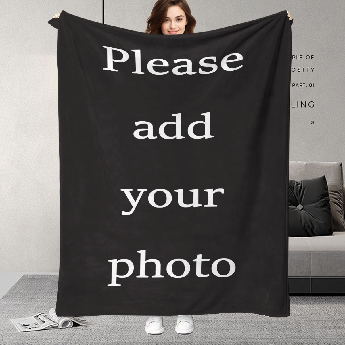 Custom Digital Flannel Fleece  - Home Textiles Images ulasan dan harga