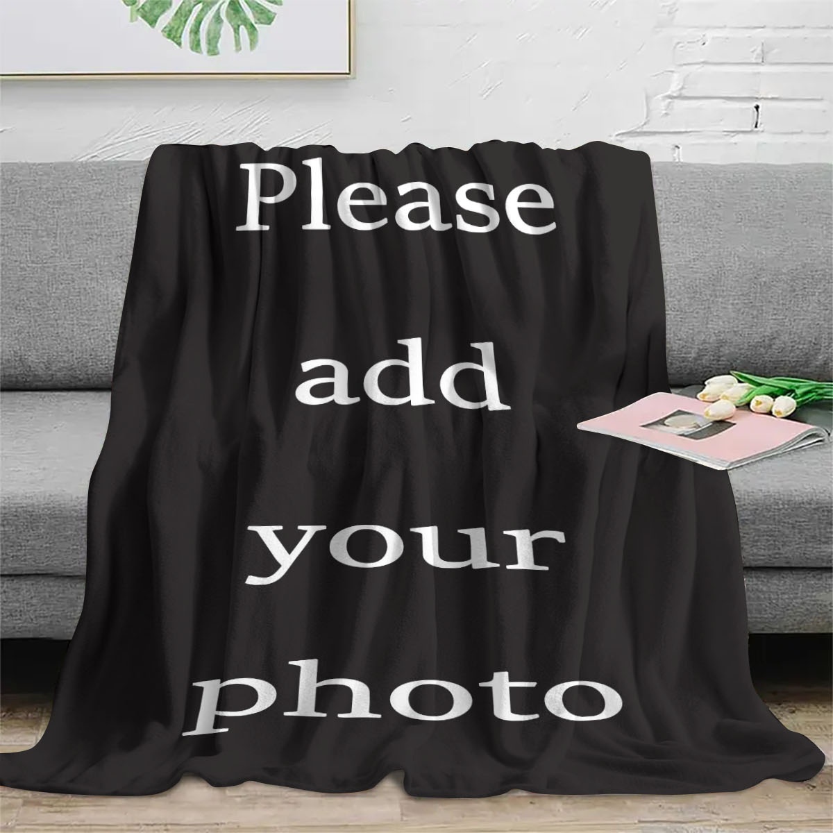 Custom Digital Flannel Fleece  - Home Textiles Images ulasan dan harga